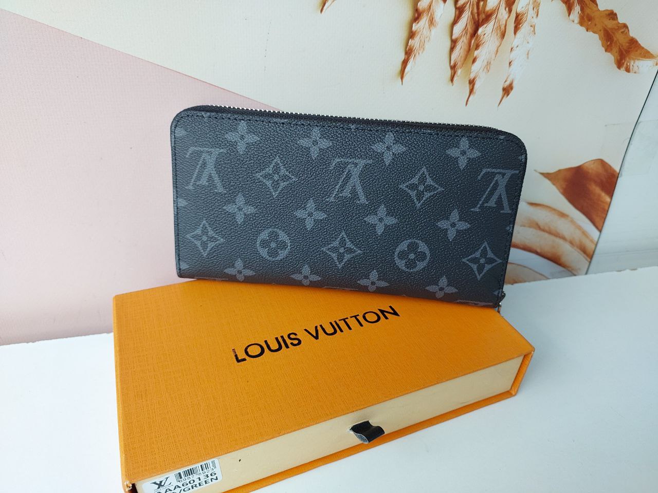 кошелек LV, черный  от Престиж М